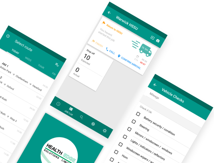 Health Edge - Transport App
